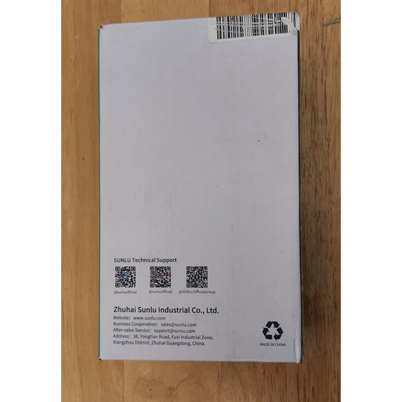 sunlu 3d Lcd printing Photopolymer resin Plant Based WHITE 1000G - Picture 3 of 5